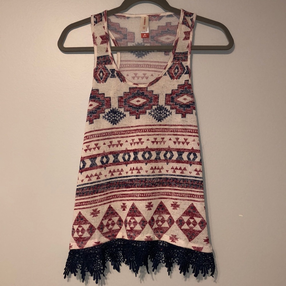 Red, White and Blue Tank Top